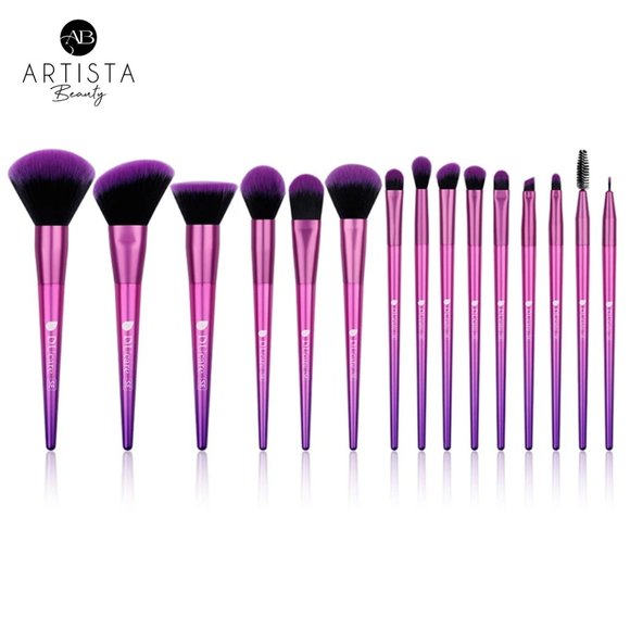 DUcare 15 Piece Purple Makeup Brush Set Premium - Picture 5 of 5